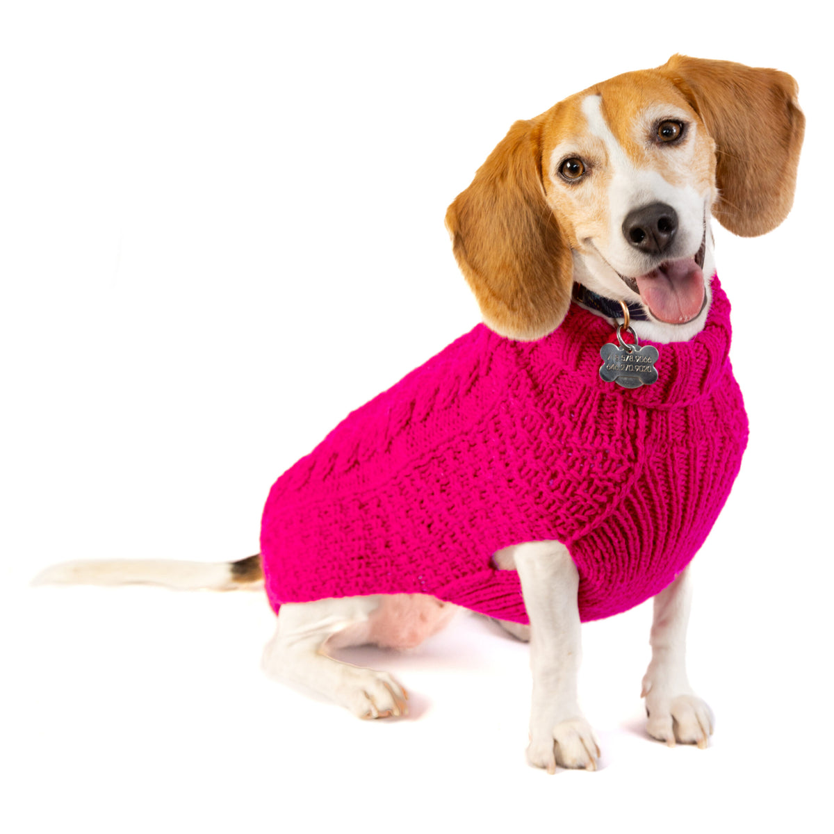 Chilly Dog - Dog Sweater Alpaca Pink Wool