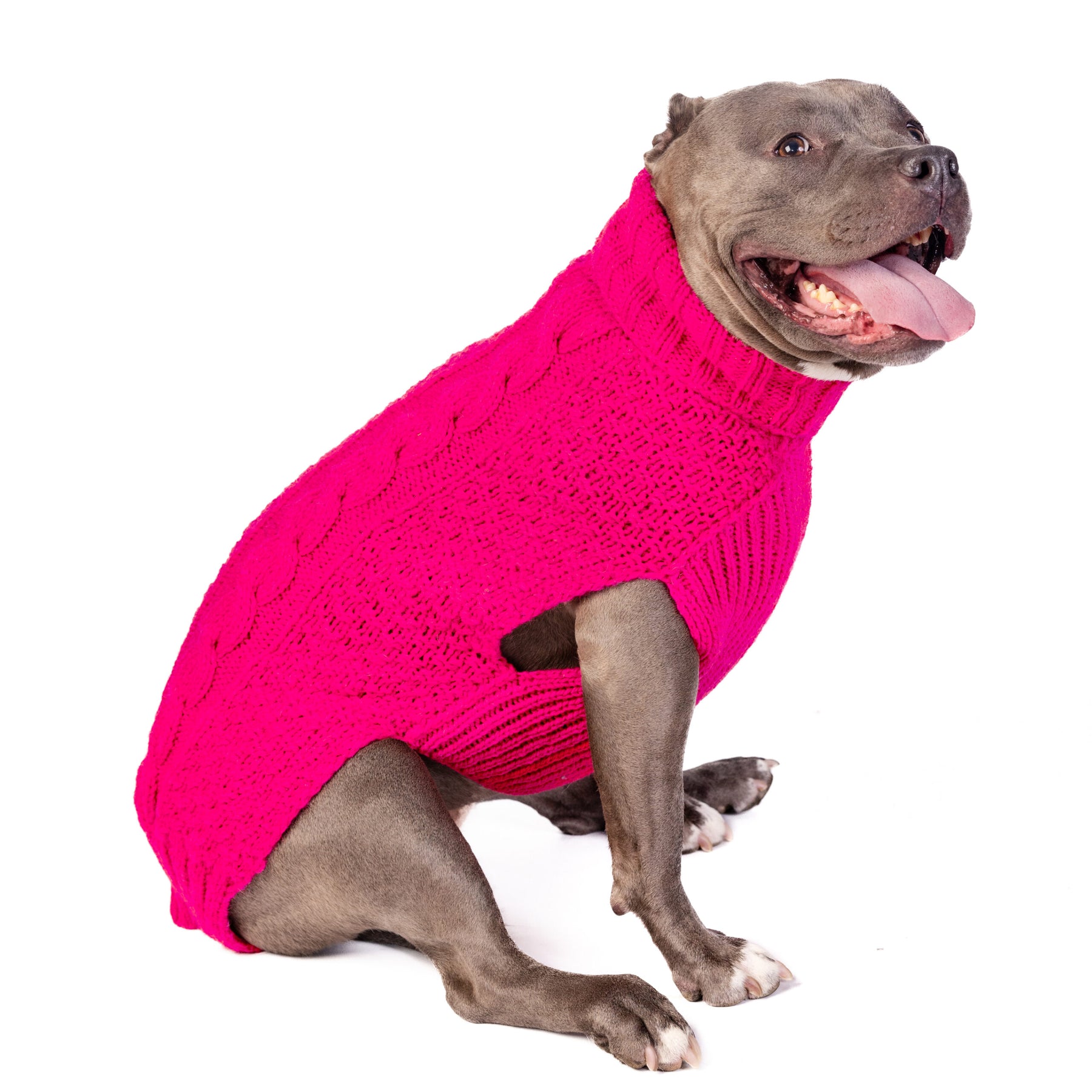 Chilly Dog - Dog Sweater Alpaca Pink Wool