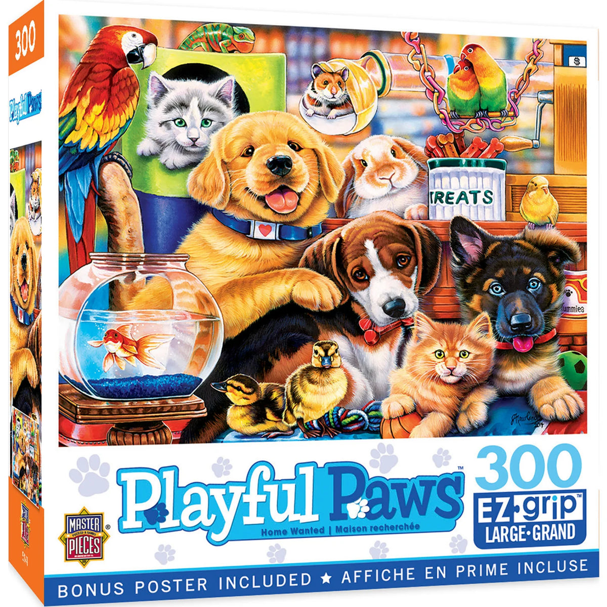 MasterPieces - Puzzle Home Wanted EZ Grip 300 Piece