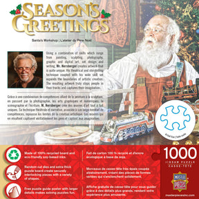 MasterPieces - Puzzle Santa's Workshop 1000 Piece