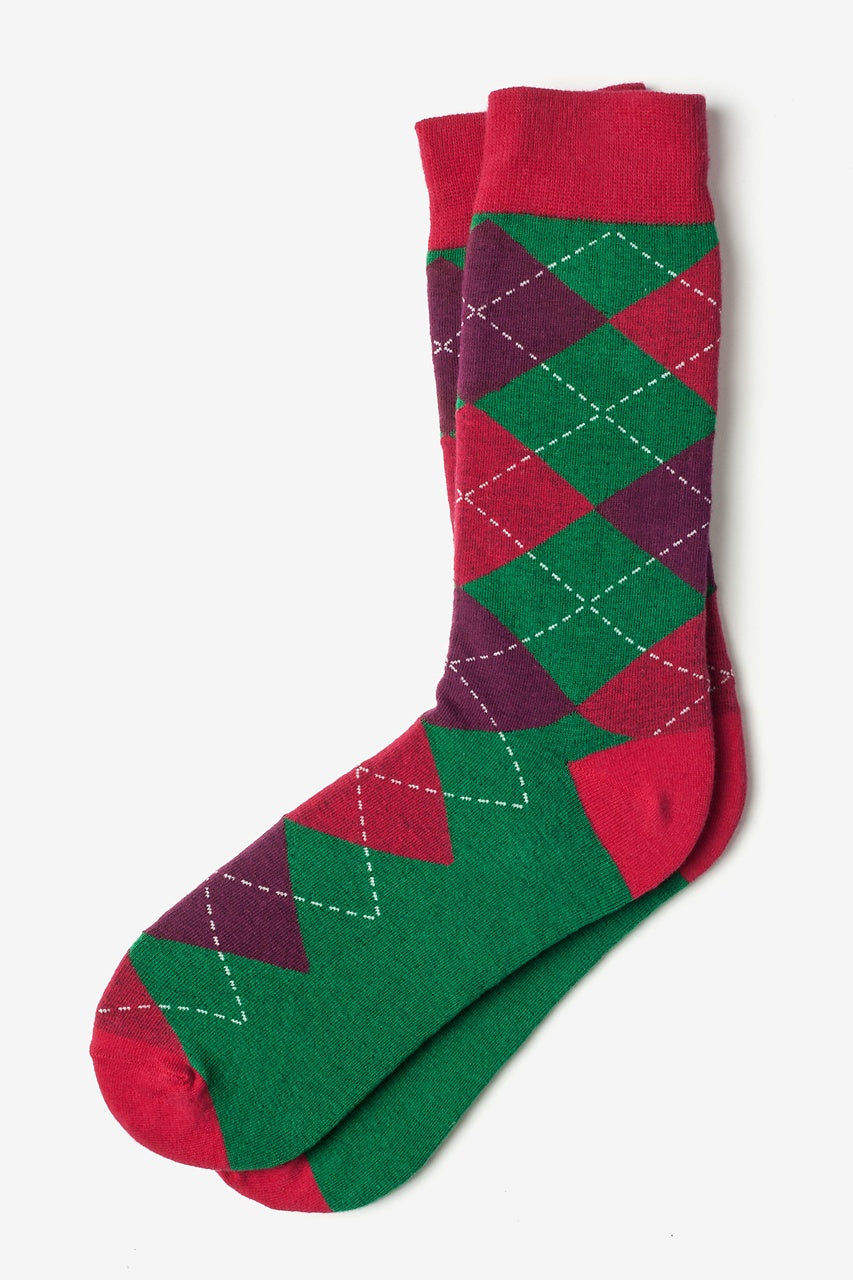 Wild Attire Alynn Socks Westminster Argyle