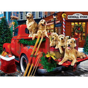MasterPieces - Puzzle Season's Greetings 500 Piece 4 Pack