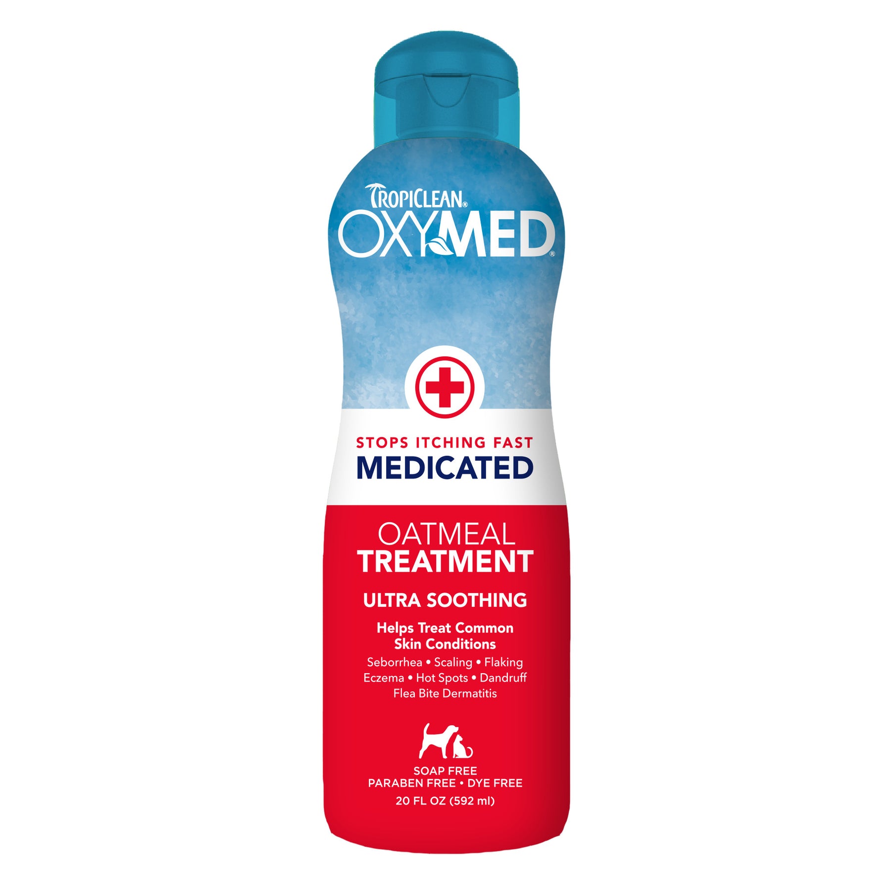 TropiClean - OxyMed Medicated Anti Itch Treatment Rinse for Pets - Southern Agriculture 