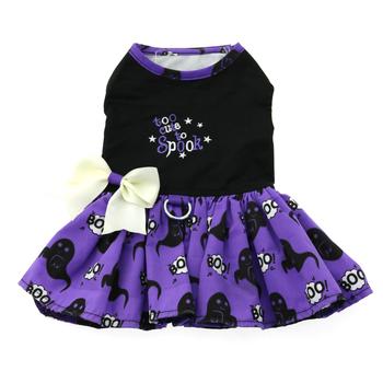 Doggie Design - Halloween Dog Harness Dress Too Cute To Spook
