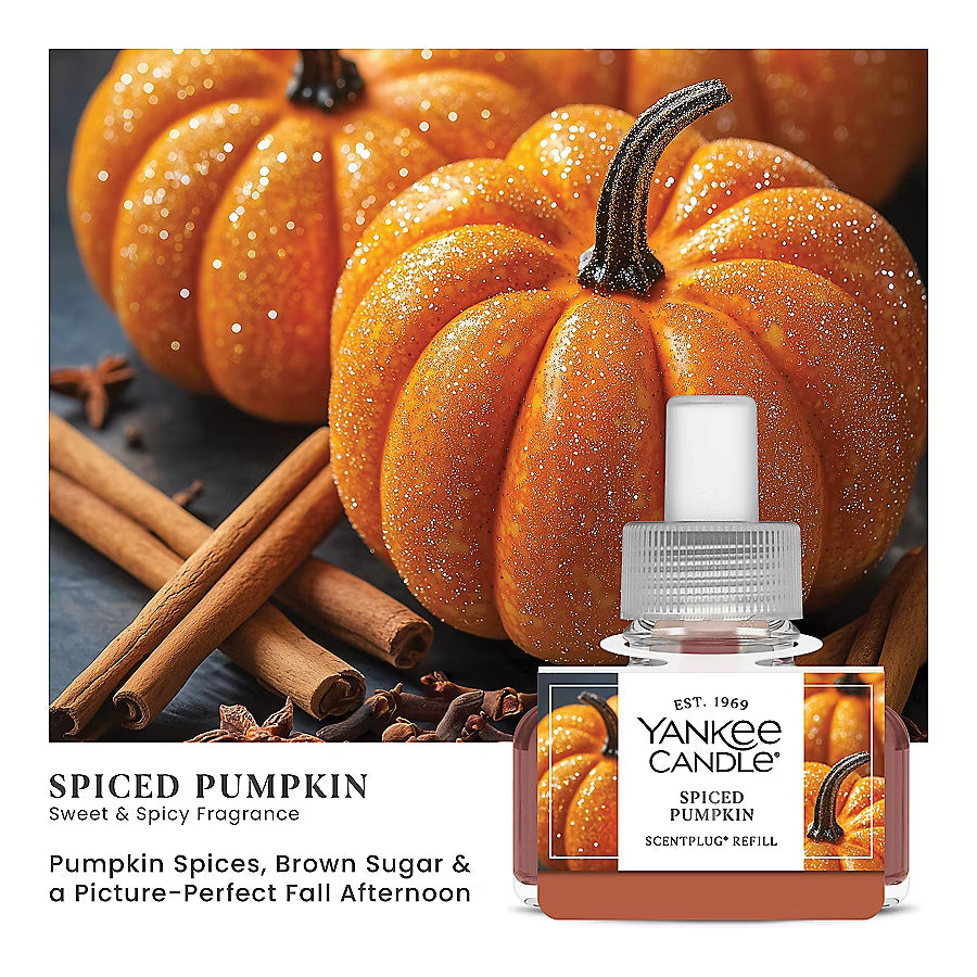 Yankee Candle - Scent Plug in Refill Spiced Pumpkin