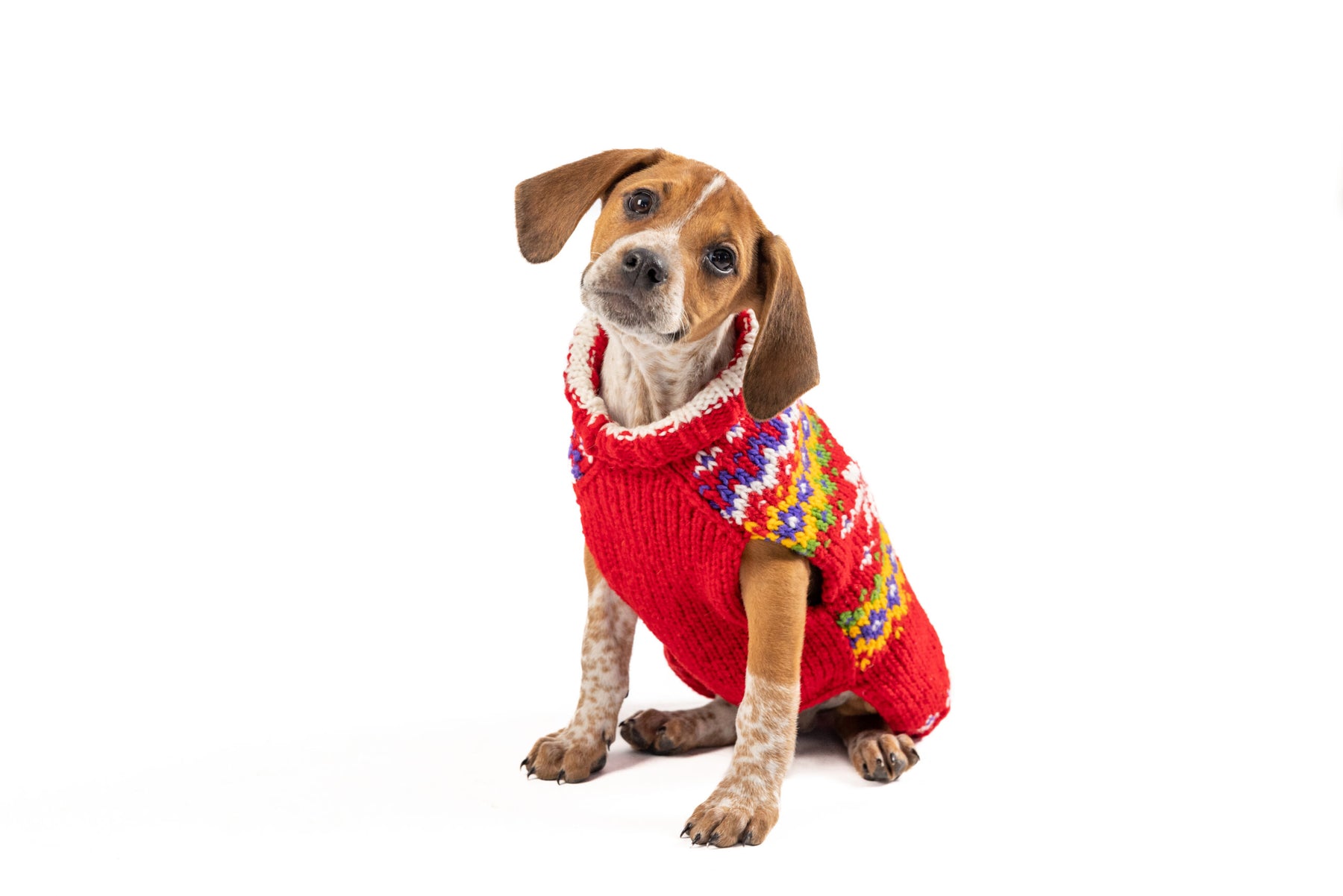 Chilly Dog - Dog Sweater Jolly Red