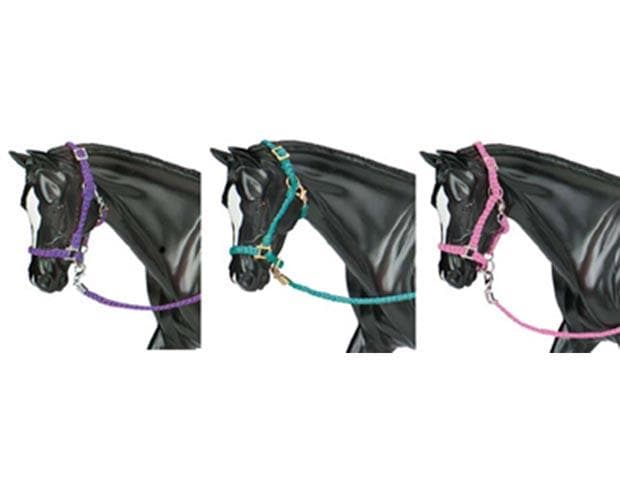 Breyer - Hot Colored Nylon Halters Set