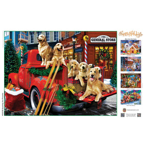 MasterPieces - Puzzle Guarding the Presents EZ Grip 300 Piece