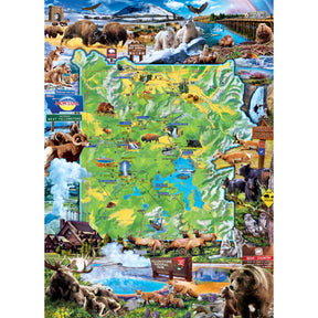 MasterPieces - Puzzle Yellowstone National 1000 Piece