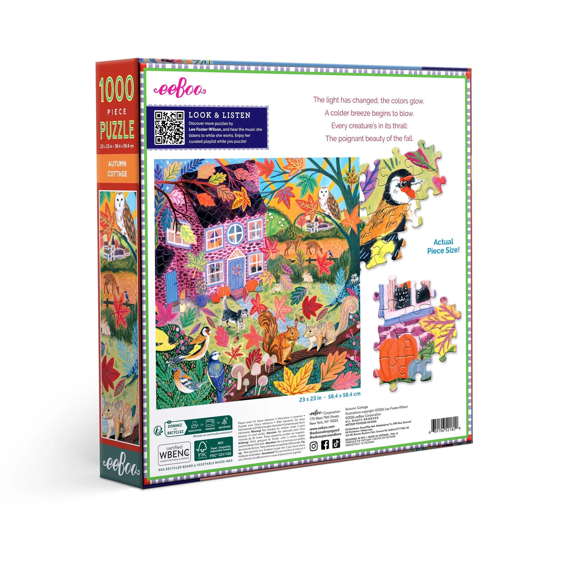 eeBoo - Puzzle Autum College