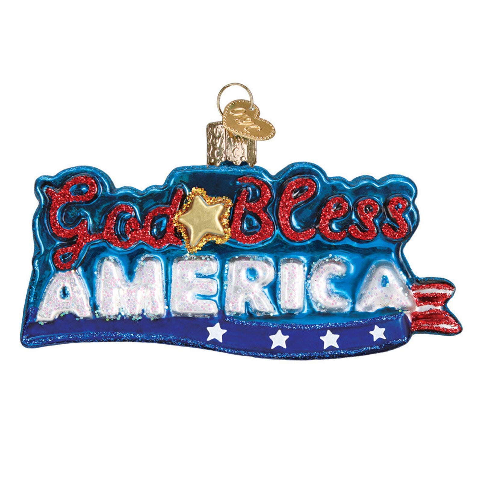 Old World Christmas - God Bless America Ornament