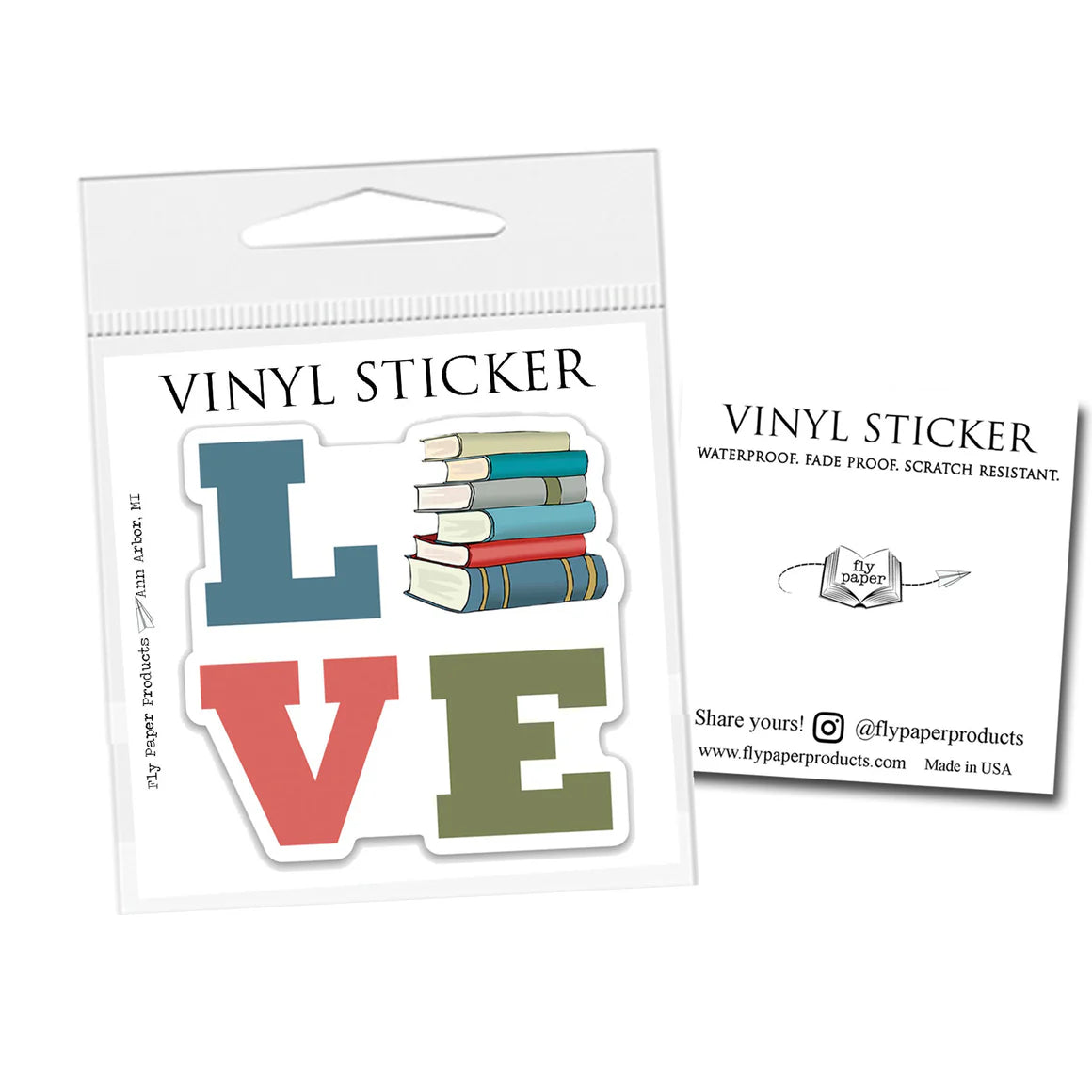Fly Paper Products - Sticker Pug Tan