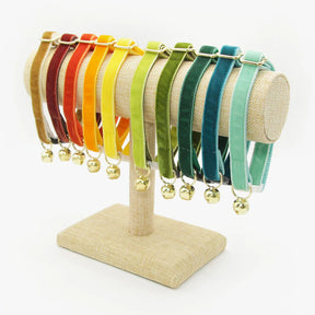 Made by Cleo - Cat Collar "Velvet-Marigold" Breakaway