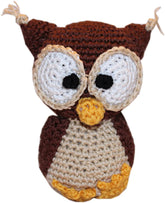 Mirage Pet Product - Knit Knacks Hootie the Owl Organic Cotton for Small Dogs