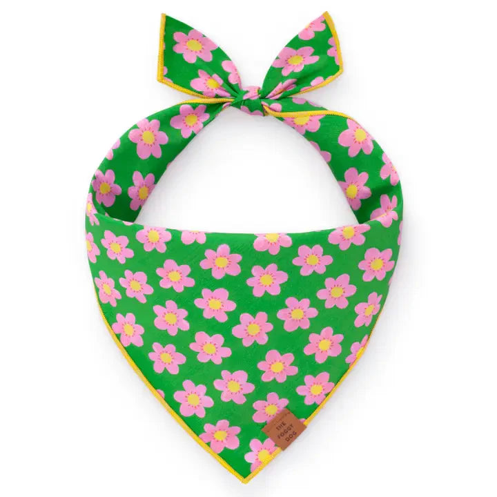 The Foggy Dog - Bandana Flower Power