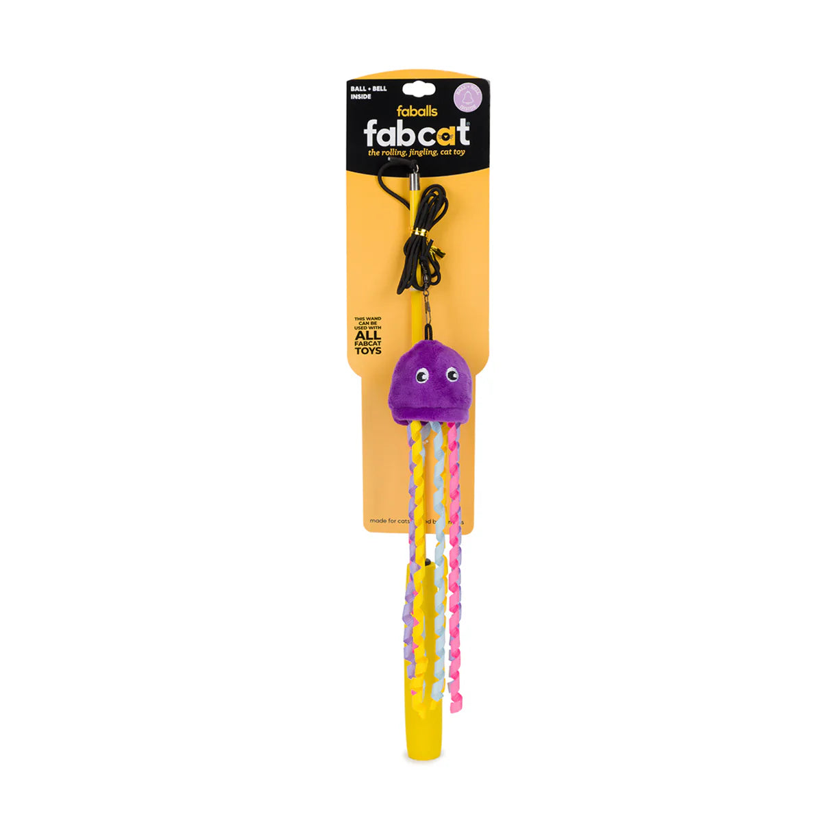 fabdog - Cat Toy Teaser Jelly Fish Faball