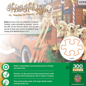MasterPieces - Puzzle Guarding the Presents EZ Grip 300 Piece