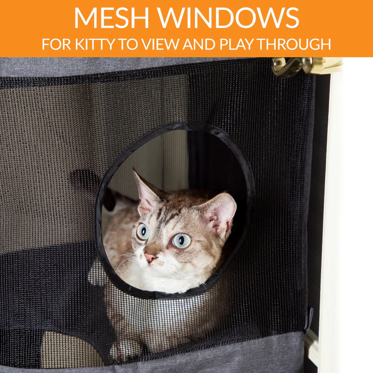 K & H Pet Products - Hangin’ Cat Condo / Hangin’ High Rise Cat Tree