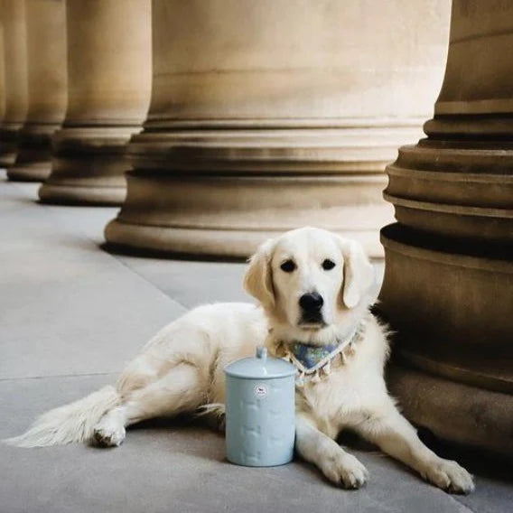 Park Life Design - Manor Blue Treat Jar