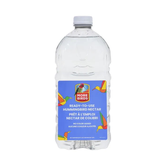 More Birds - Hummingbird Nectar Clear Ready to Use 64oz
