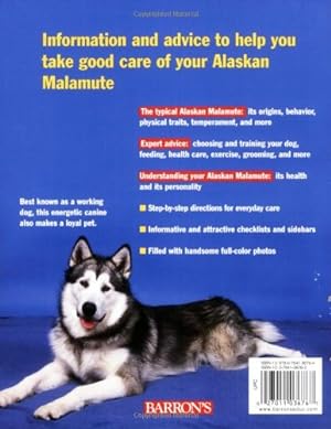 Barron's - Alaskan Malamute Complete Pet Owner's Manual
