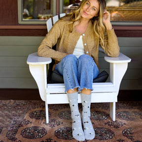 Conscious Step - Socks that Save Dogs (Hound Heads)