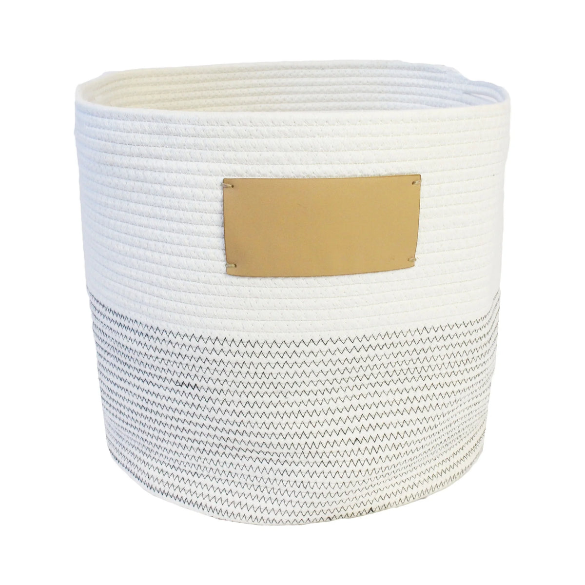 Midlee - Dog Toy Basket White