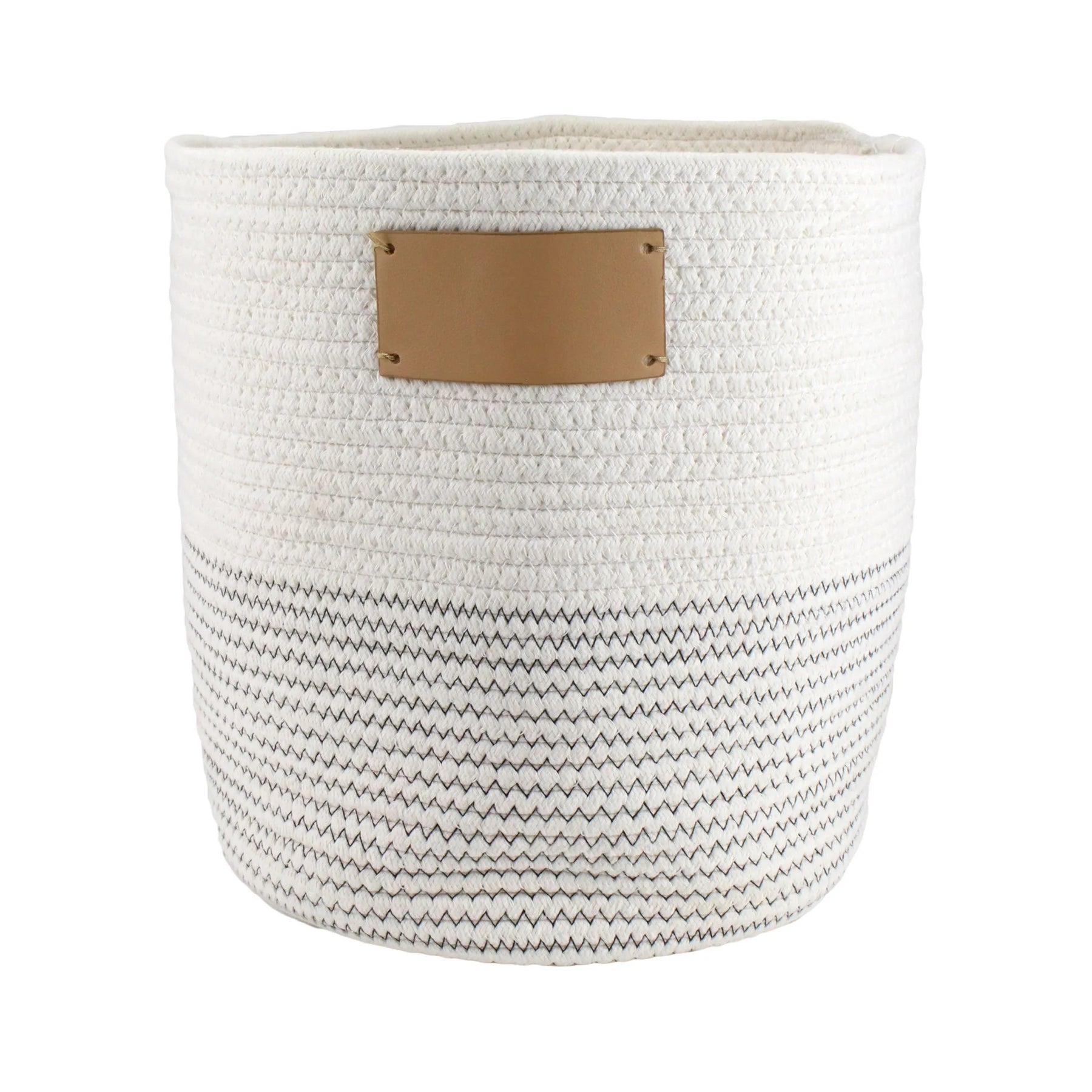 Midlee - Dog Toy Basket White