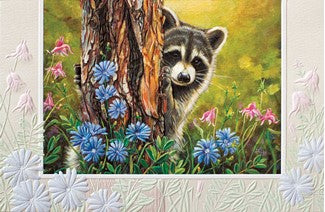 PTR Creative LLC - Card Secret Admirer Raccoon