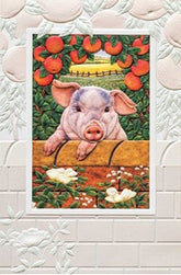 PTR Creative LLC - Card Edgar in his Garden