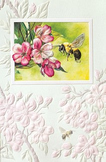 PTR Creative LLC - Card Apple Blossom Bee B'day