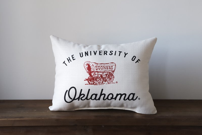 Little Birdie - Pillow University of Oklahoma Vintage