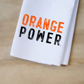Little Birdie - Tea Towel Orange Power