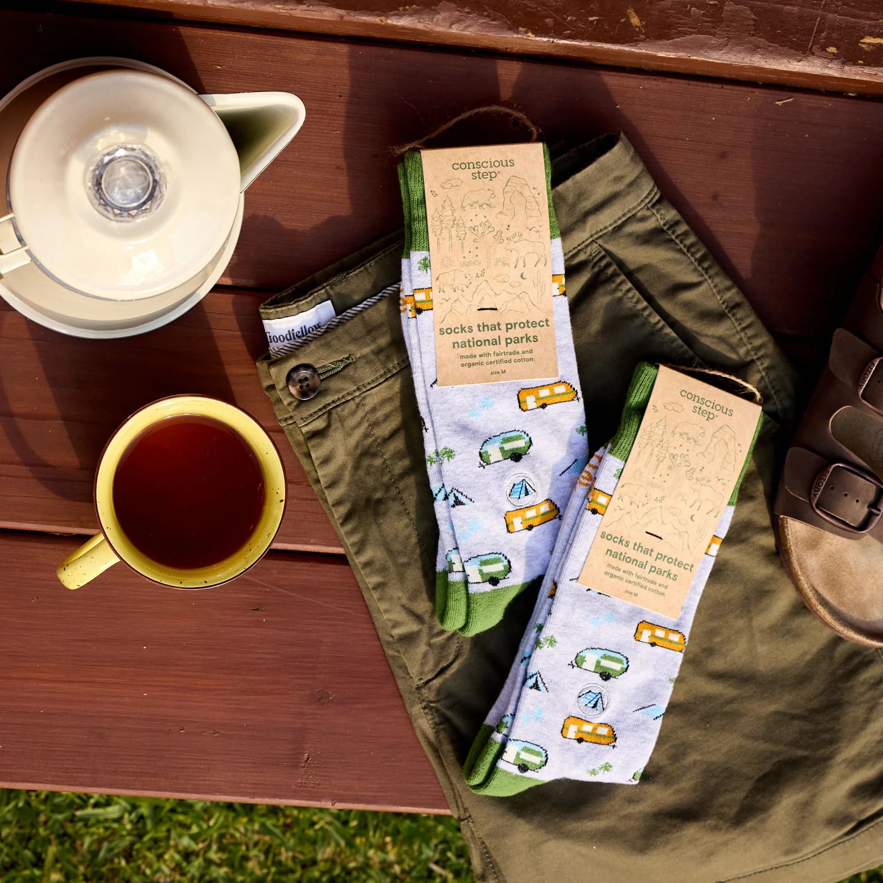 Conscious Step - Socks that Protect National