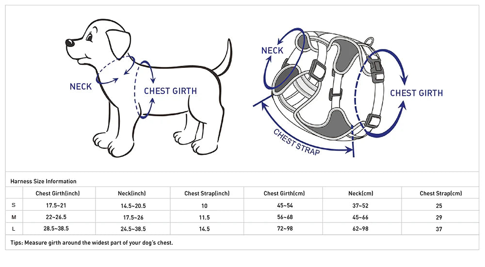 Blueberry Pet - Pink, Emerald and Orchid | No Pull 3M Reflective Dog Harness Vest with Handle