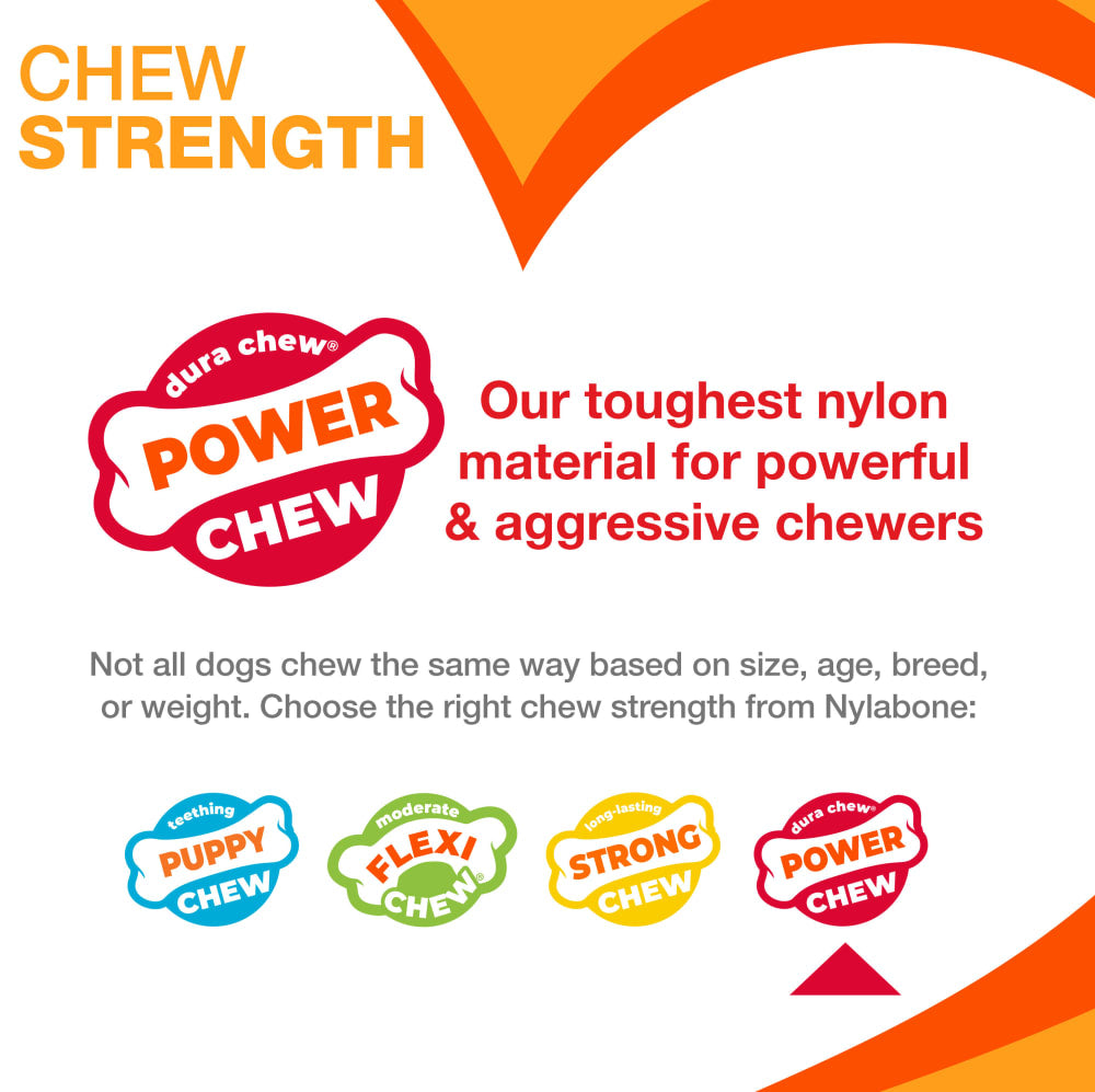 Nylabone - Dura Chew Textured Ring Chicken