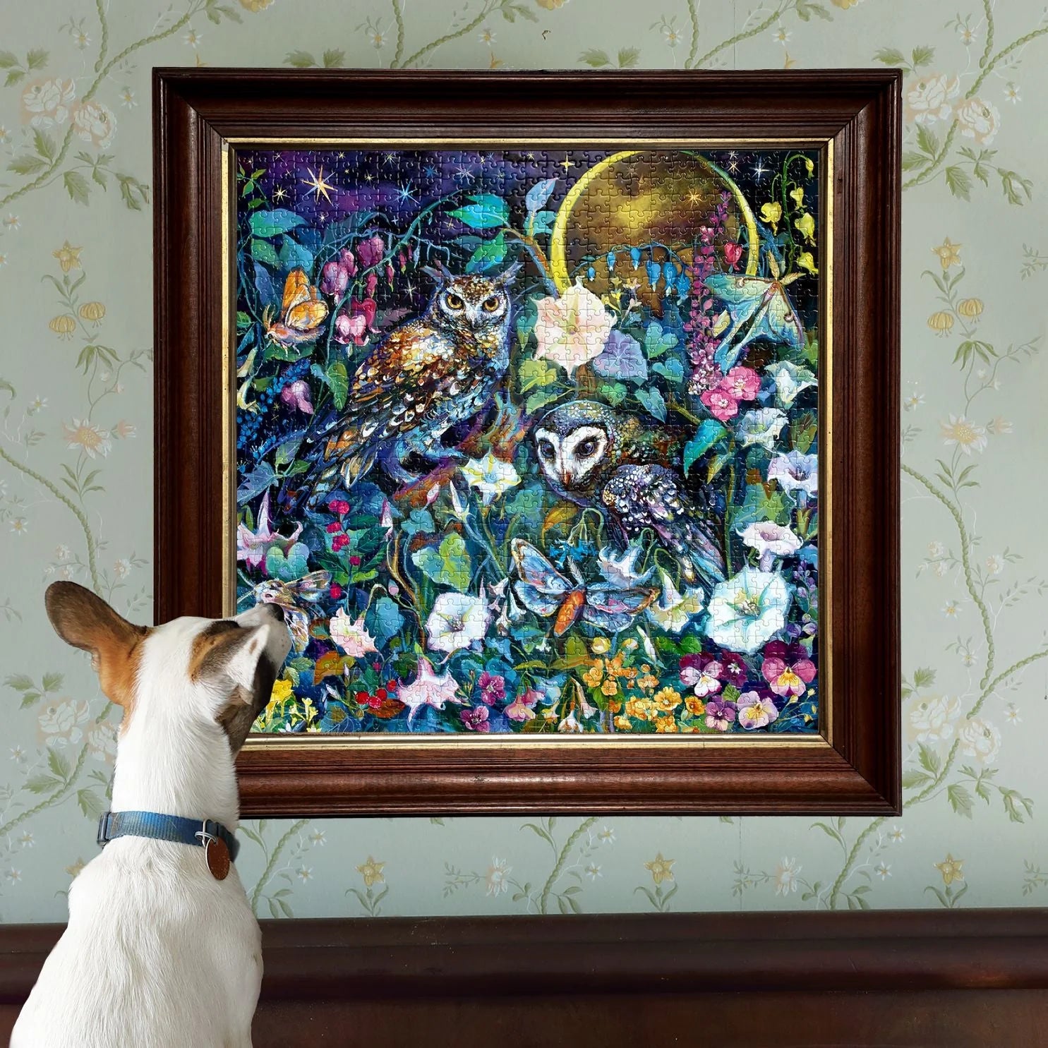 eeBoo - Moon Garden 1000 Piece Puzzle