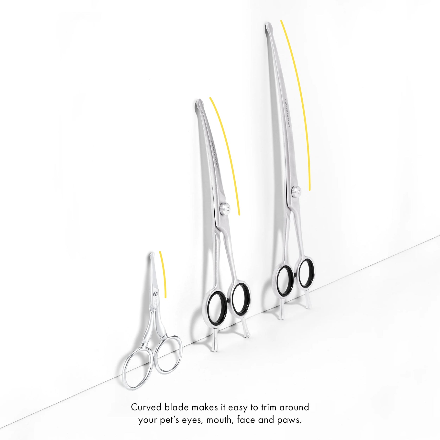 Tweezerman - Grooming Shears Curved 9"
