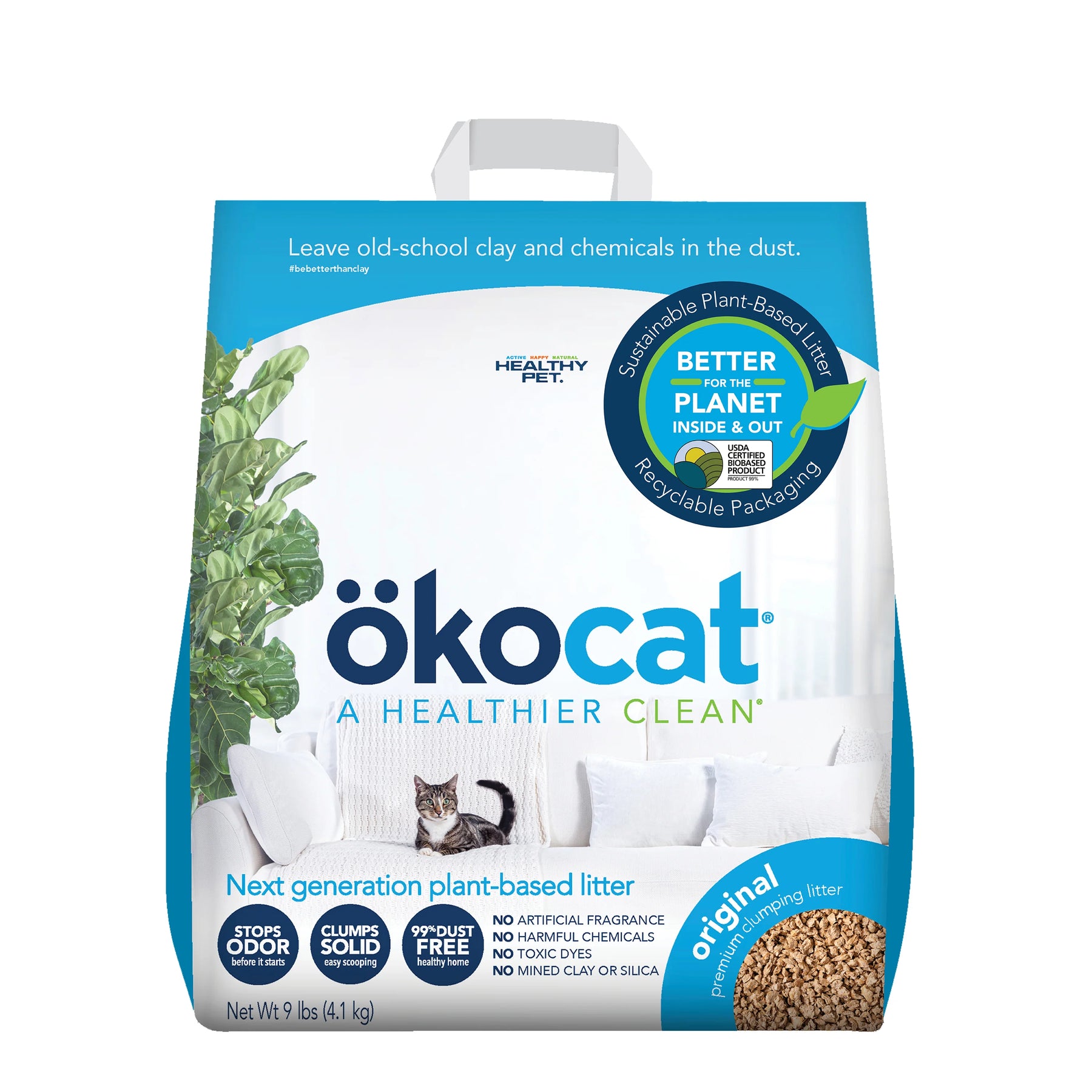 ökocat - Natural Wood Litter Clumping