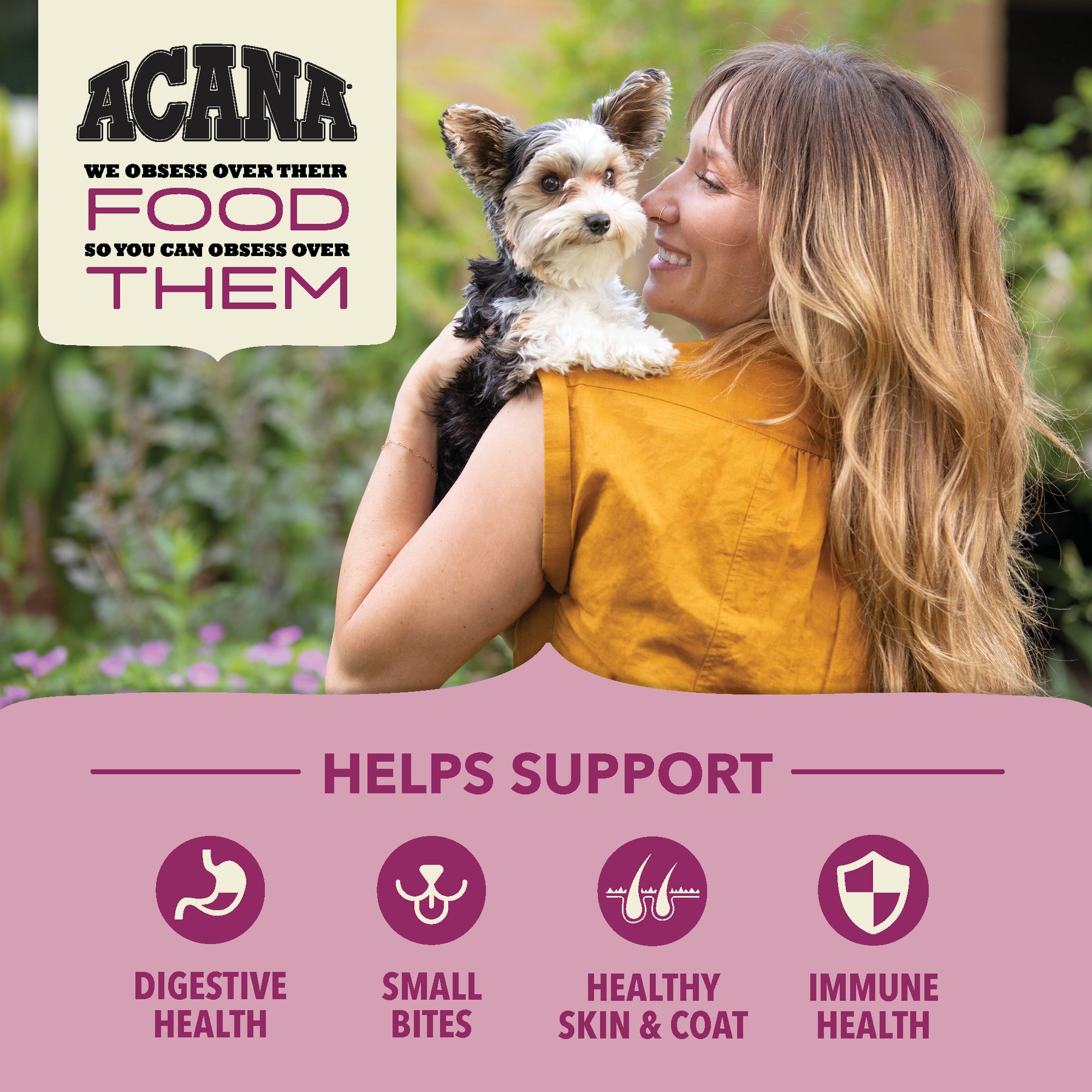 Champion Petfoods Acana - Small breeds, Adult - Wholesome Grains, Small Breed Recipe Dry Dog Food - Southern Agriculture 