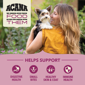 Champion Petfoods Acana - Small breeds, Adult - Wholesome Grains, Small Breed Recipe Dry Dog Food - Southern Agriculture 