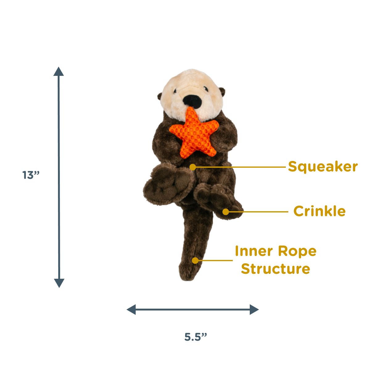Tall Tails - Rope Body Otter