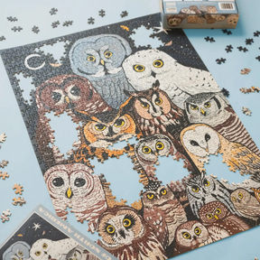 Bird Collective - Puzzle Owls Of North America