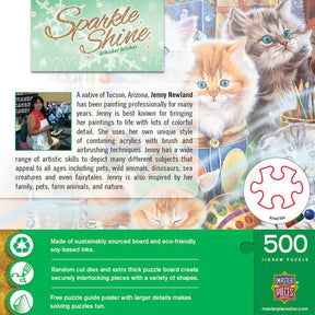 MasterPieces - Puzzle Sparkle & Shine - Whisker Wishes 500 Piece