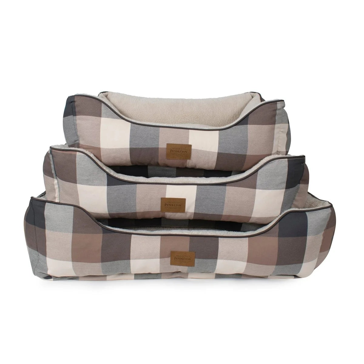 Carolina Pet Company - Pendleton Kuddler Block Plaid