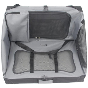 Mr. Peanut's - Soft Sided Portable Pet Crate with Lightweight Aluminum Frame