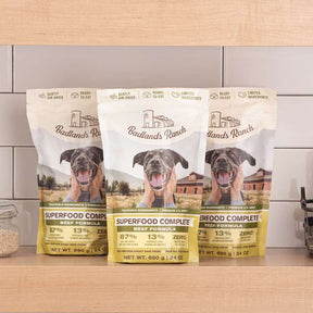 Badlands Ranch - Superfood Complete Beef Adult Gently Air Dried Dog Food - Southern Agriculture 