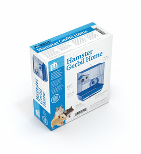 Prevue Hendryx - Hamster Gerbil Two-Story Home Blue
