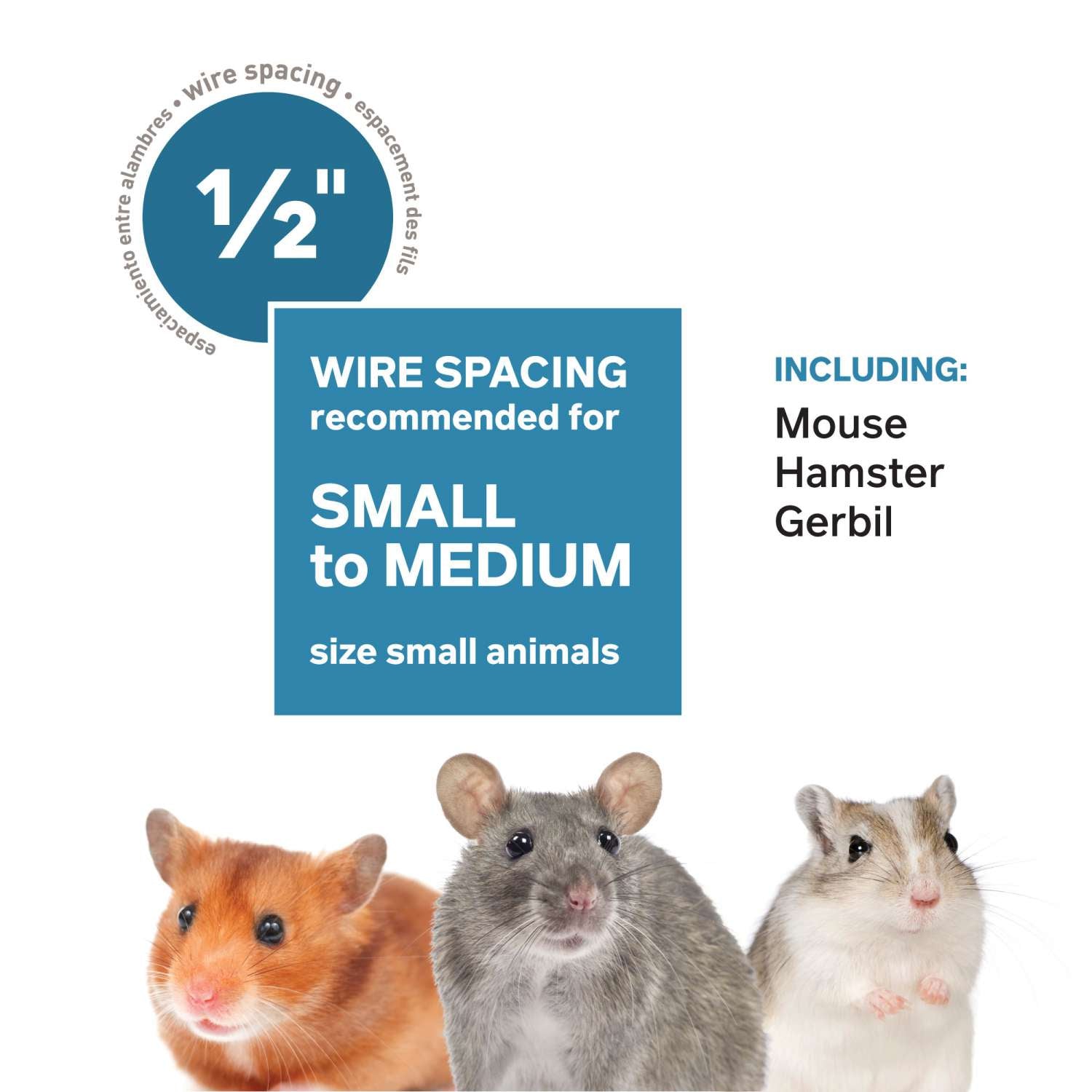 Prevue Hendryx - Hamster Haven Tri-Level Cage