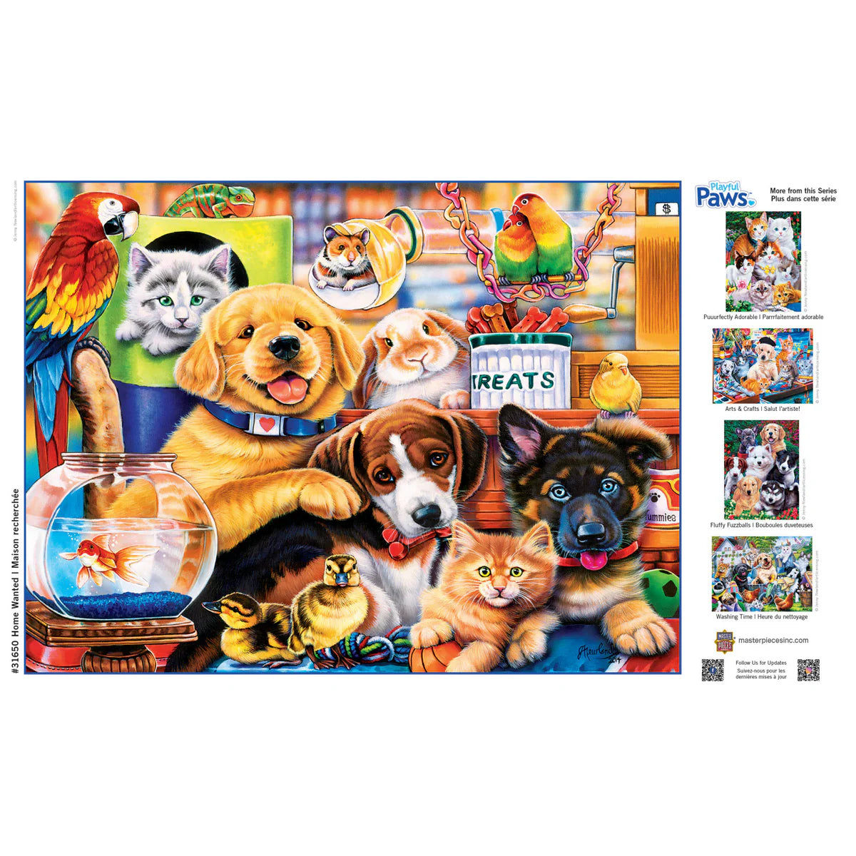 MasterPieces - Puzzle Home Wanted EZ Grip 300 Piece